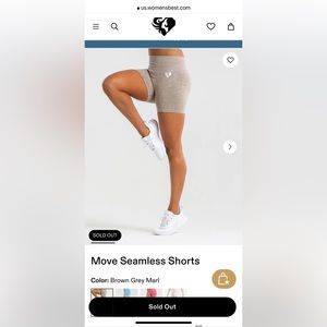 Women’s Best Move Seamless Shorts